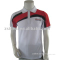Men's polyester cool dry short sleeve custome golf shirt